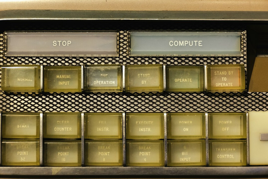 Close-up of a computer monitor displaying software source code